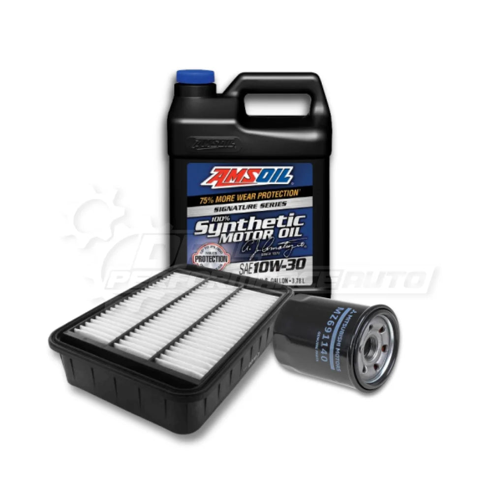 Mitsubishi Lancer (CY2A) Basic Service Kit Genuine / Amsoil Signature Series 10w30 / No Thanks Service Pack