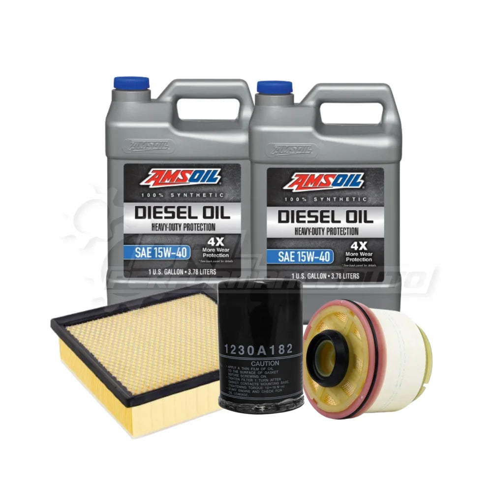 Mitsubishi Sportero / L200 2.4 4N15 (KL1T) Basic Service Kit Amsoil Heavy Duty 4x 15w40 / Sakura / No Thanks Service