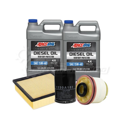 Mitsubishi Sportero / L200 2.4 4N15 (KL1T) Basic Service Kit Amsoil Heavy Duty 4x 15w40 / Sakura / No Thanks Service