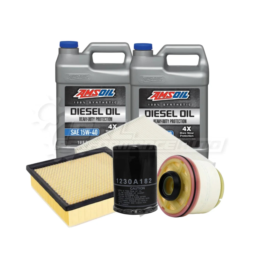 Mitsubishi Sportero / L200 2.4 4N15 (KL1T) Basic Service Kit Amsoil Heavy Duty 4x 15w40 / Sakura / Yes Please! Service