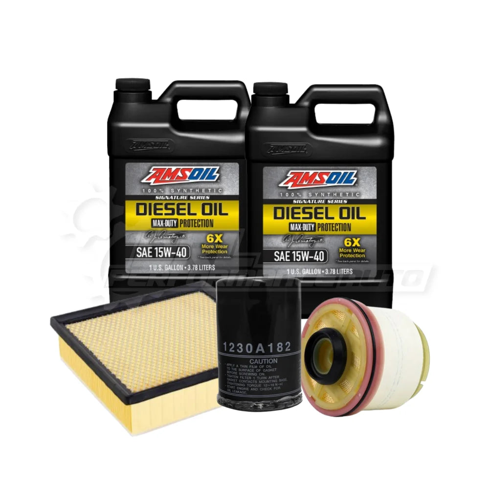 Mitsubishi Sportero / L200 2.4 4N15 (KL1T) Basic Service Kit Amsoil Signature Series 6x 15w40 / Sakura / No Thanks
