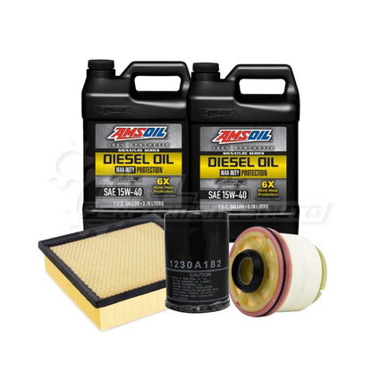 Mitsubishi Sportero / L200 2.4 4N15 (KL1T) Basic Service Kit Amsoil Signature Series 6x 15w40 / Sakura / No Thanks