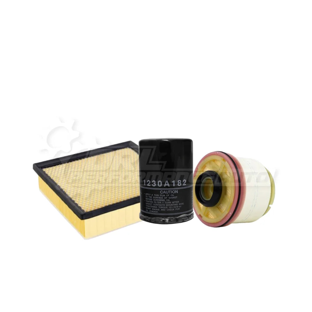 Mitsubishi Sportero / L200 2.4 4N15 (KL1T) Filters Bundle Genuine / Sakura / No Thanks Service Pack