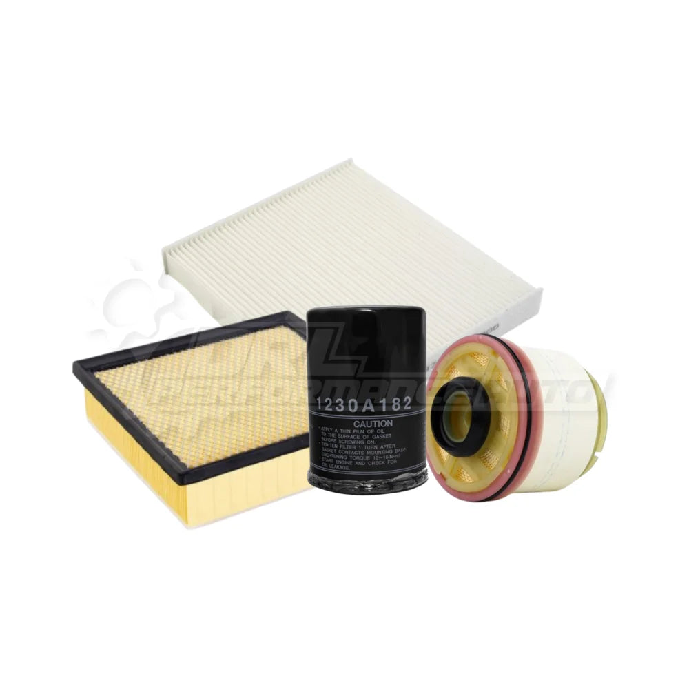 Mitsubishi Sportero / L200 2.4 4N15 (KL1T) Filters Bundle Genuine / Sakura / Yes Please! Service Pack