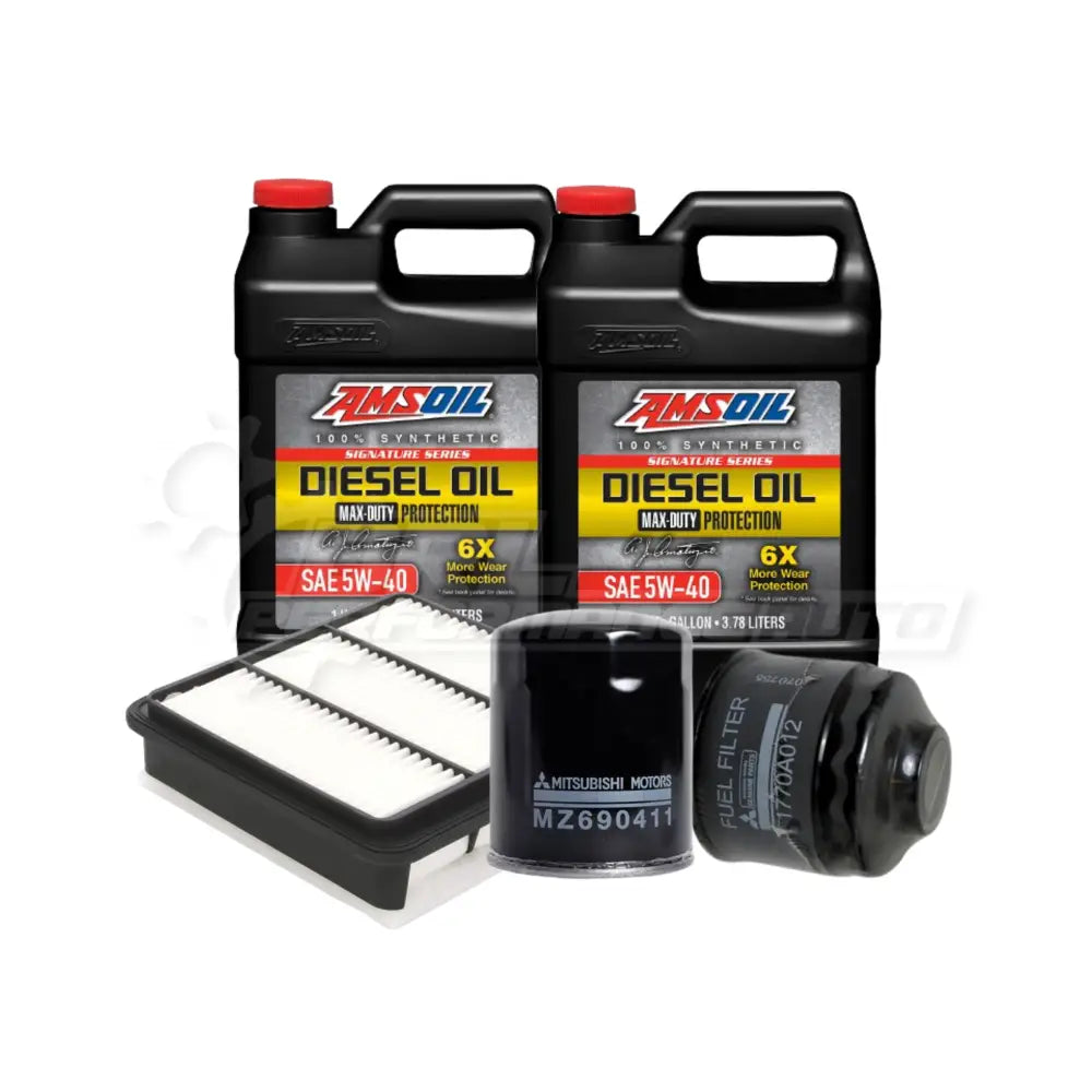 Mitsubishi Triton/L200 (Kb4T) Service Package Builder Amsoil 5W40 Max Duty Full Synthetic / No