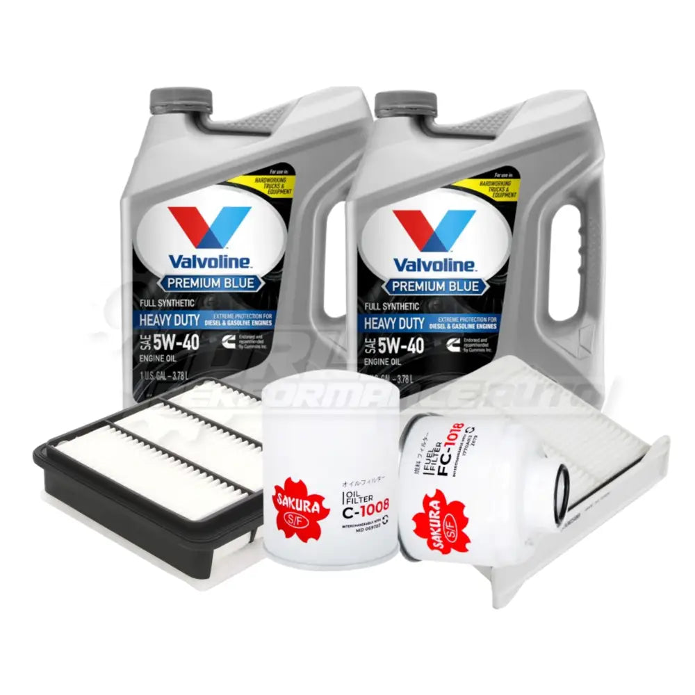 Mitsubishi Triton/L200 (Kb) Service Package Builder Sakura / Valvoline 5W40 Heavy Duty Full