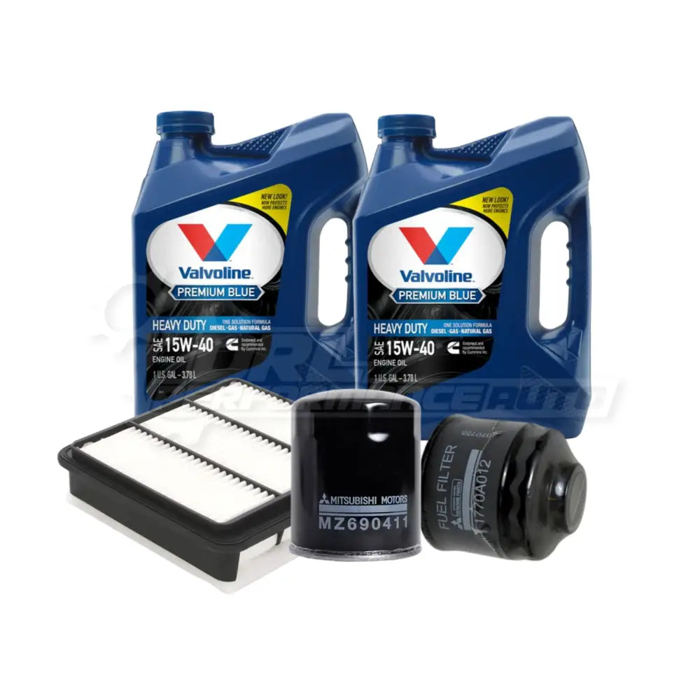 Mitsubishi Triton/L200 (Kb4T) Service Package Builder Valvoline 15W40 Heavy Duty Synthetic Blend /