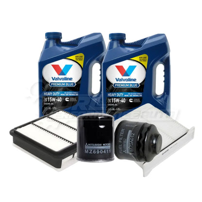 Mitsubishi Triton/L200 (Kb4T) Service Package Builder Valvoline 15W40 Heavy Duty Synthetic Blend /