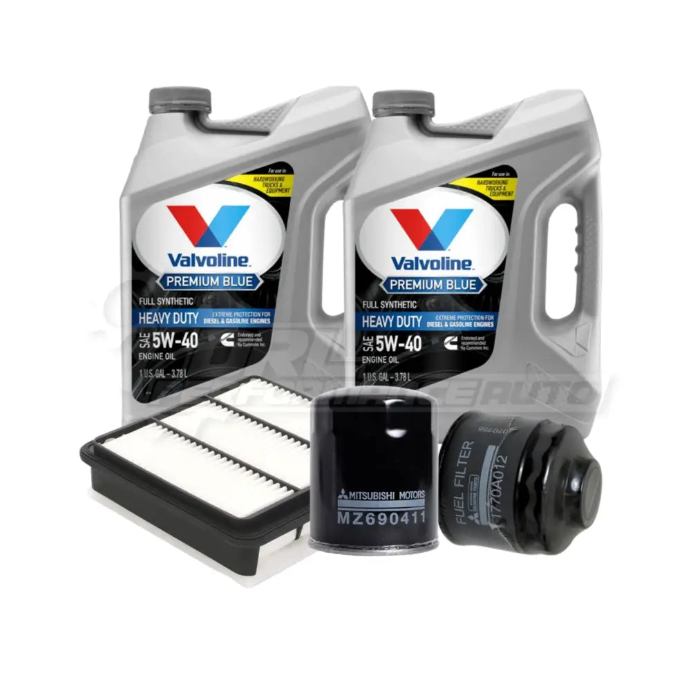 Mitsubishi Triton/L200 (Kb4T) Service Package Builder Valvoline 5W40 Heavy Duty Full Synthetic / No