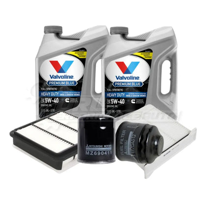 Mitsubishi Triton/L200 (Kb4T) Service Package Builder Valvoline 5W40 Heavy Duty Full Synthetic /