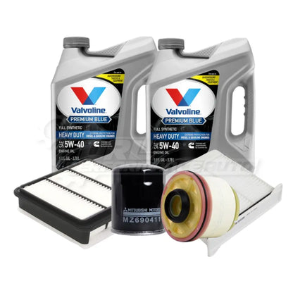 Mitsubishi Triton/L200 (Kl) Service Package Builder Genuine / Valvoline 5W40 Heavy Duty Full