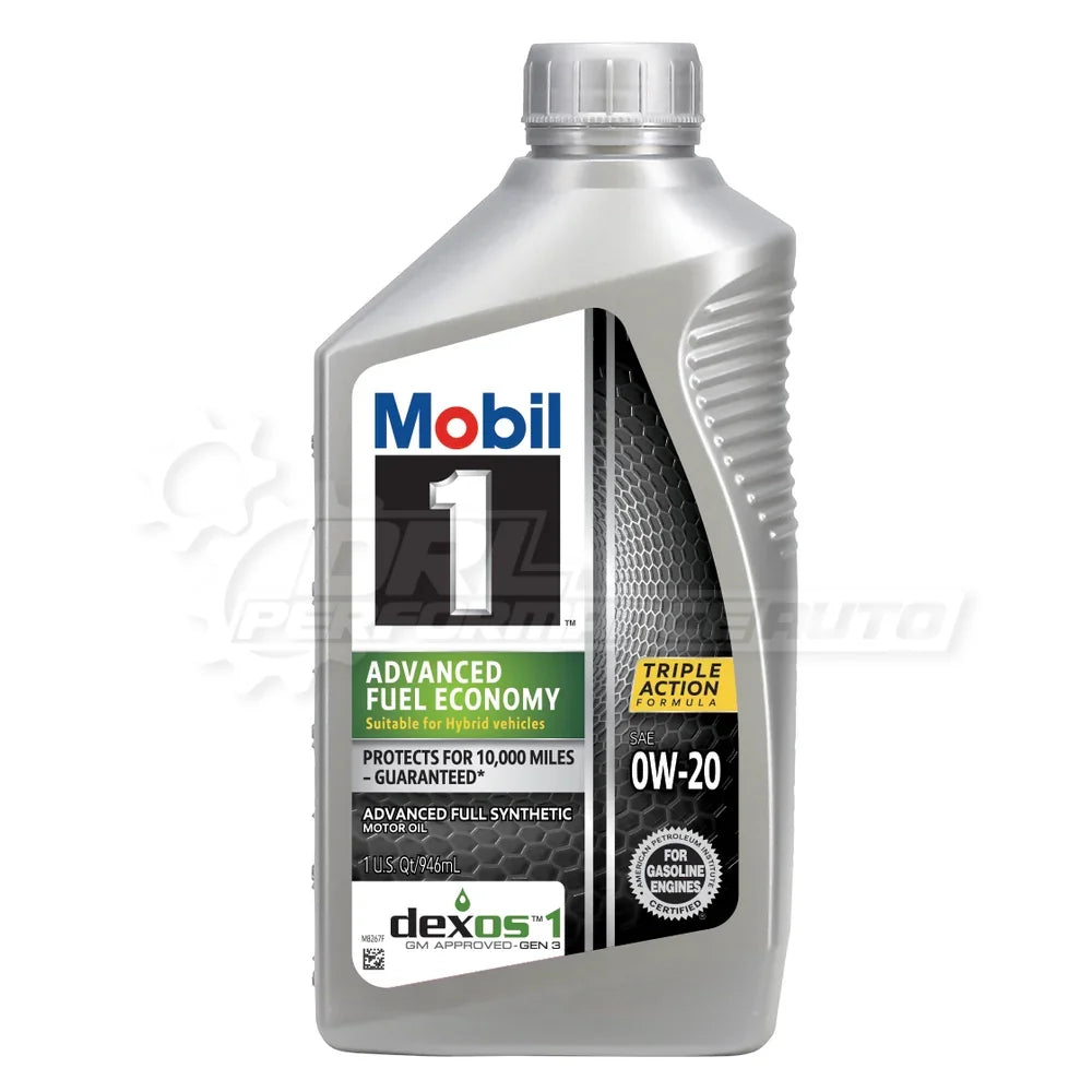 Mobil 1 Advanced Fuel Economy 0w20 Motor Oil Quart Engine Oil