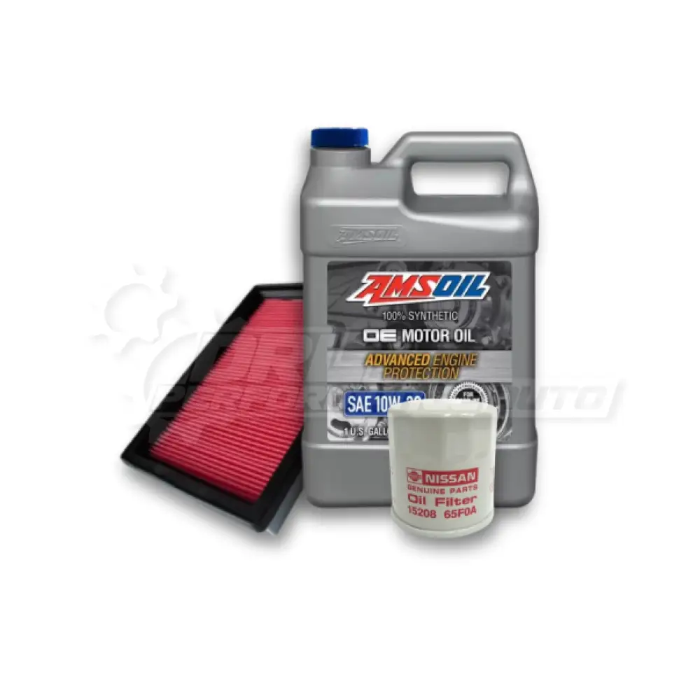 Nissan B17 (Mra8) Basic Service Package Genuine / Amsoil Oe 10W30 Full Synthetic No Thanks Pack