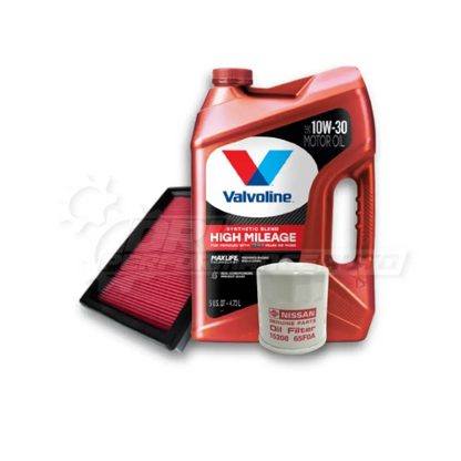 Nissan B17 (Mra8) Basic Service Package Genuine / Valvoline Maxlife 10W30 No Thanks Pack