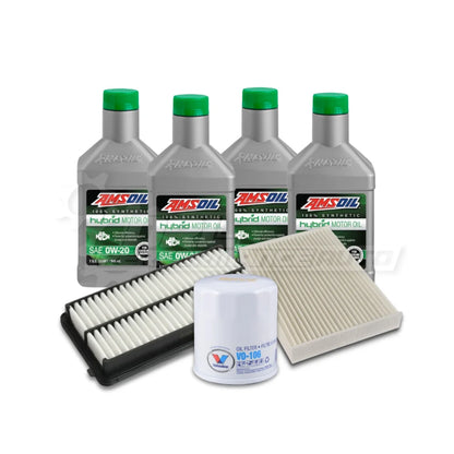 Nissan C28 Serena E-Power Basic Service Kit - Aftermarket Oil Filter / Amsoil Hybrid 0w-20 / Yes Please! - Service Pack