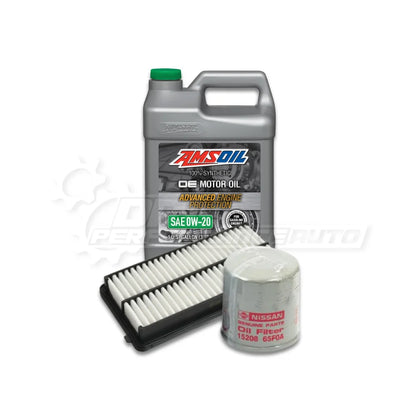 Nissan C28 Serena E-Power Basic Service Kit - Genuine Nissan Oil Filter / Amsoil OE 0w-20 / No Thanks - Service Pack