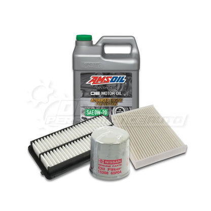 Nissan C28 Serena E-Power Basic Service Kit - Genuine Nissan Oil Filter / Amsoil OE 0w-20 / Yes Please! - Service Pack