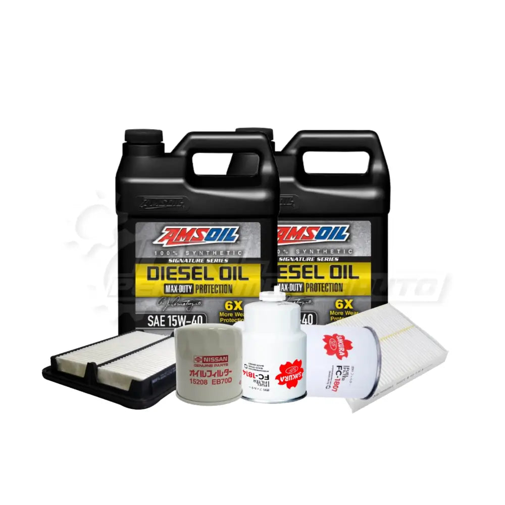 Nissan Navara/Frontier (D40) Service Package Builder Sakura / Amsoil 15W40 Max Duty Full Synthetic