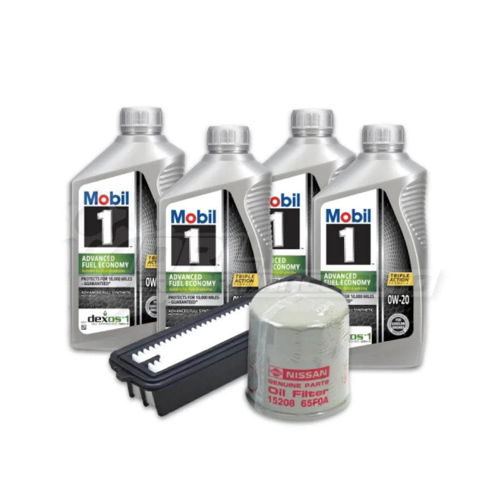 Nissan Note E-Power (E13) Basic Service Kit - Mobil1 Advanced Full Synthetic 0w-20 / Genuine Nissan / No Thanks