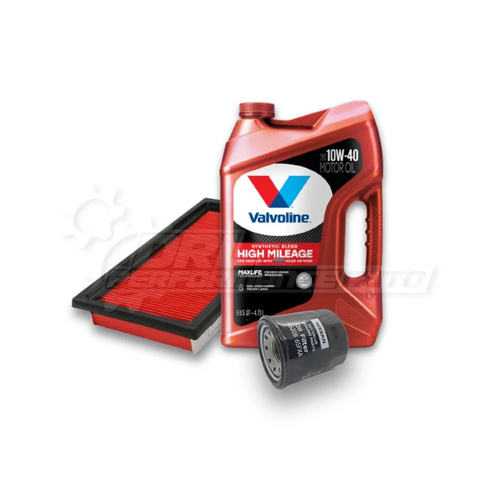 Nissan Tiida C11 Wingroad Y12 Silphy G11 Basic Service Kit - Valvoline MaxLife 10w-40 / Nissan Genuine / No Thanks