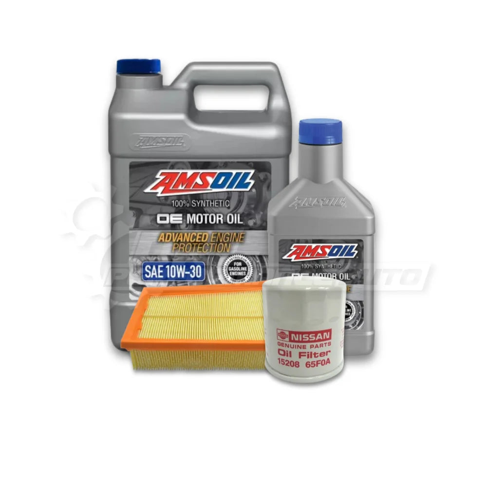 Nissan X-Trail (T31) Basic Service Kit - Genuine Nissan / Amsoil OE 10w-30 / No Thanks - Service Pack