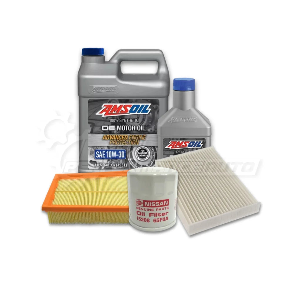 Nissan X-Trail (T31) Basic Service Kit - Genuine Nissan / Amsoil OE 10w-30 / Yes Please! - Service Pack
