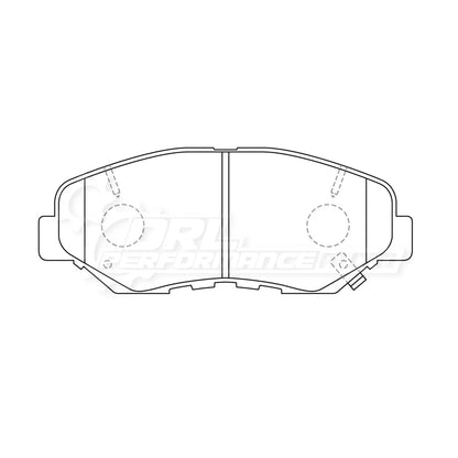 Sencheer Brake Pads - Honda Civic FC FK RD5 Front Brake Pad