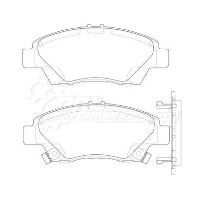 Sencheer Brake Pads - Honda Grace Hybrid Front Brake Pad