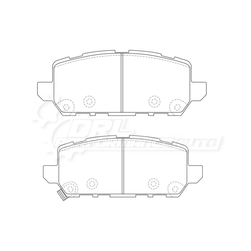 Sencheer Brake Pads - Honda Vezel Hybrid Rear Brake Pad