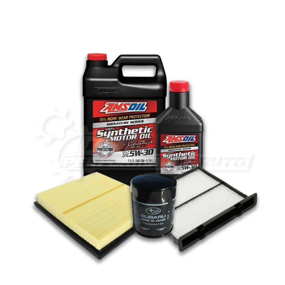 Subaru XV GT3 (1.6) Basic Service Kit Subaru Genuine / Amsoil Signature Series 5w30 / Yes Please! Service Pack