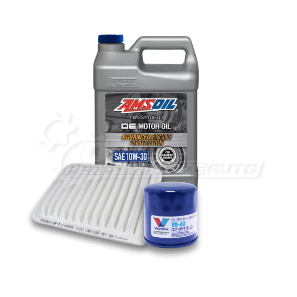 Toyota Corolla (NZE161) Basic Service Kit Aftermarket / Amsoil OE 10w30 Full Synthetic / No Thanks Service Pack