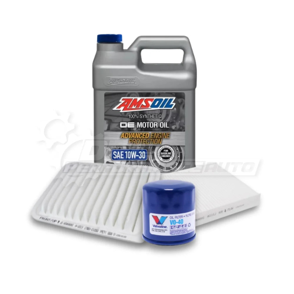 Toyota Corolla (NZE161) Basic Service Kit Aftermarket / Amsoil OE 10w30 Full Synthetic / Yes Please! Service Pack