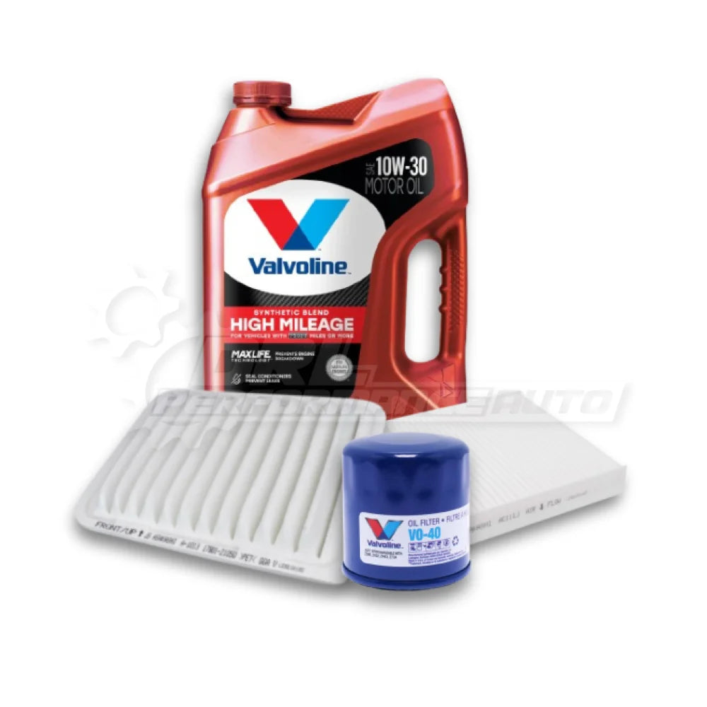 Toyota Corolla (NZE121) Basic Service Package Aftermarket / Valvoline MaxLife 10w30 / Yes Please! Service Pack