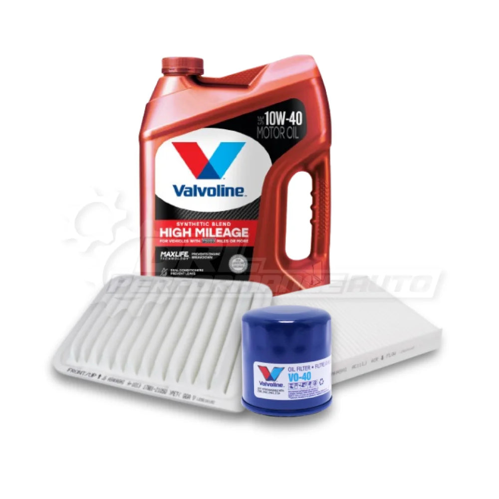 Toyota Corolla (NZE121) Basic Service Package Aftermarket / Valvoline MaxLife 10w40 / Yes Please! Service Pack