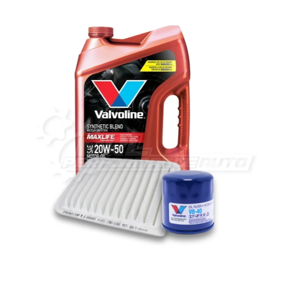 Toyota Corolla (NZE121) Basic Service Package Aftermarket / Valvoline MaxLife 20w50 / No Thanks Service Pack