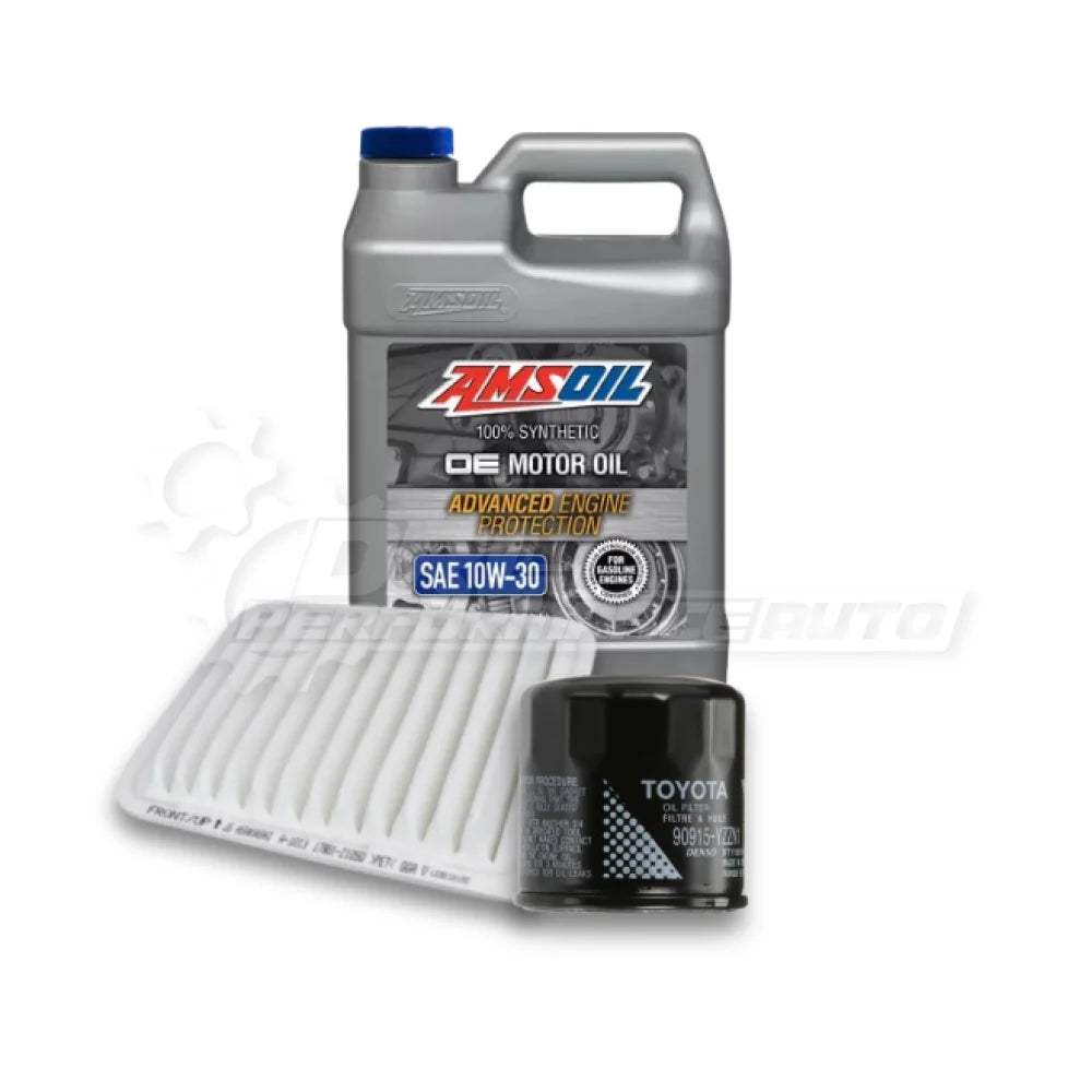 Toyota Corolla (NZE161) Basic Service Kit Genuine / Amsoil OE 10w30 Full Synthetic / No Thanks Service Pack