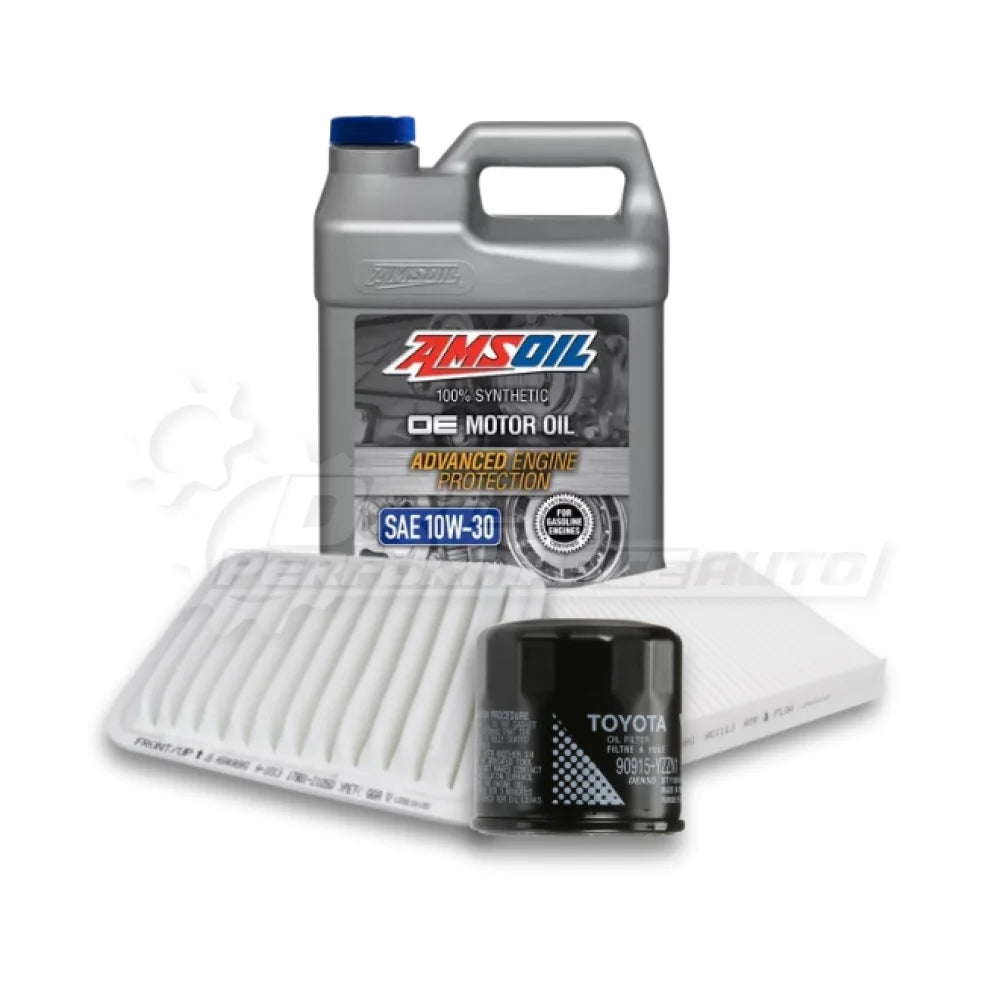 Toyota Corolla (NZE161) Basic Service Kit Genuine / Amsoil OE 10w30 Full Synthetic / Yes Please! Service Pack