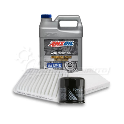 Toyota Corolla (NZE161) Basic Service Kit Genuine / Amsoil OE 10w30 Full Synthetic / Yes Please! Service Pack