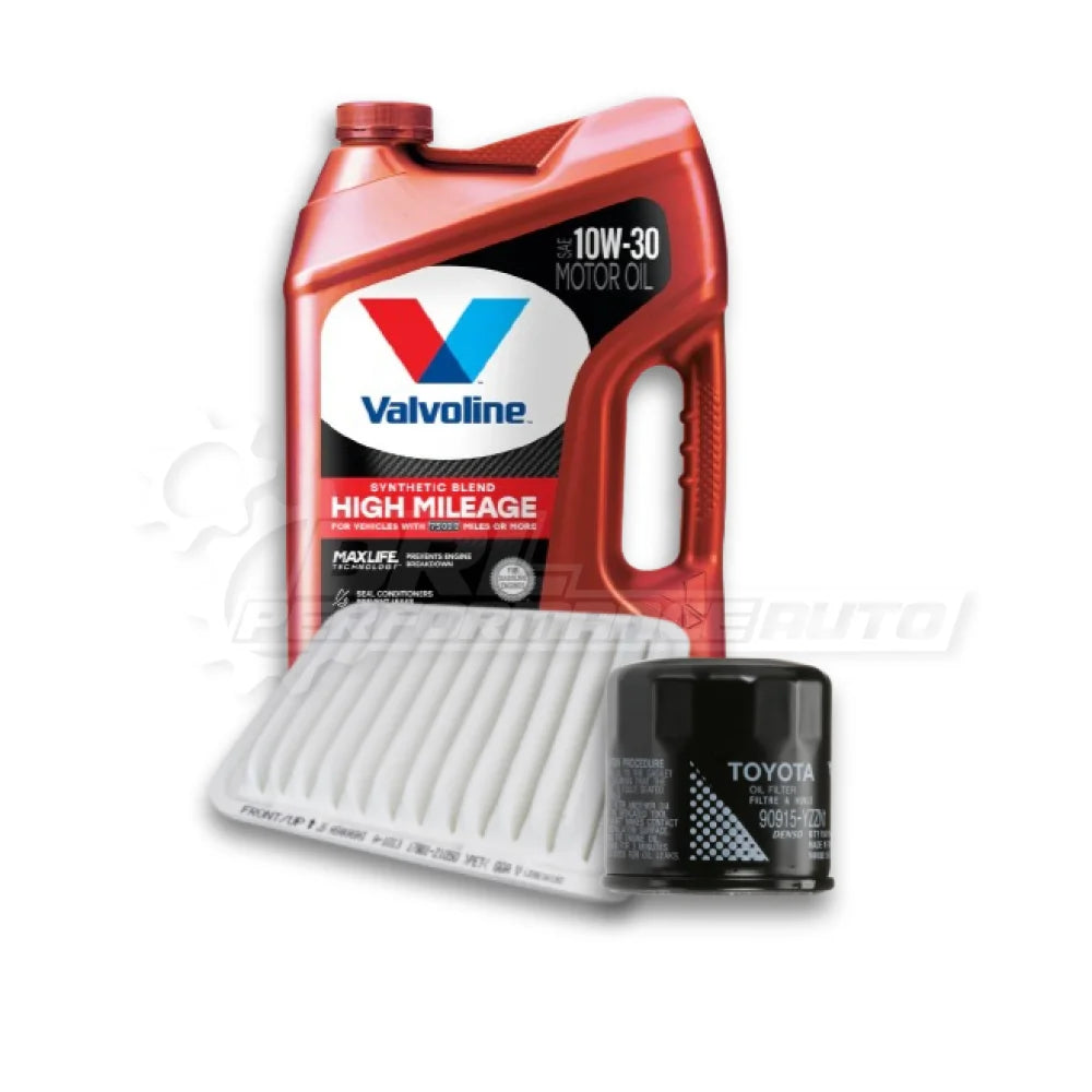 Toyota Corolla (NZE121) Basic Service Package Genuine / Valvoline MaxLife 10w30 / No Thanks Service Pack