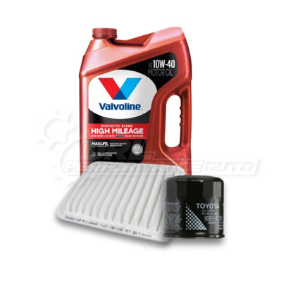 Toyota Corolla (NZE121) Basic Service Package Genuine / Valvoline MaxLife 10w40 / No Thanks Service Pack