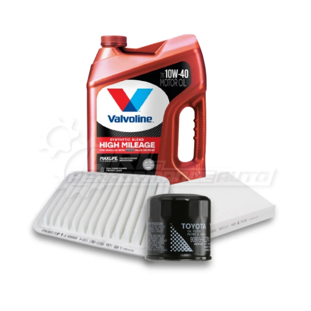 Toyota Corolla (NZE121) Basic Service Package Genuine / Valvoline MaxLife 10w40 / Yes Please! Service Pack