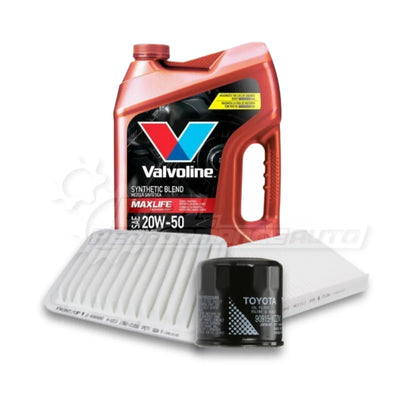 Toyota Corolla (NZE121) Basic Service Package Genuine / Valvoline MaxLife 20w50 / Yes Please! Service Pack