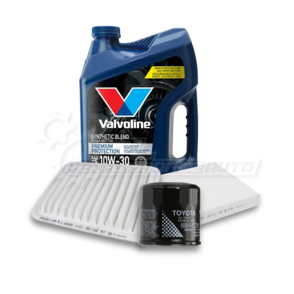 Toyota Corolla (NZE121) Basic Service Package Genuine / Valvoline Premium Protection 10w30 / Yes Please! Service Pack