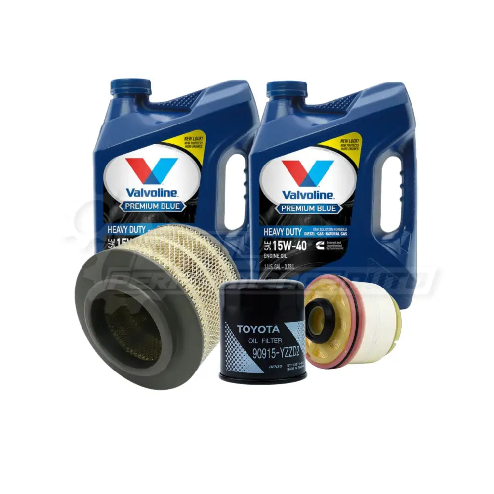 Toyota Hilux (Kun26R) Service Package Builder Valvoline 15W40 Heavy Duty Synthetic Blend / No