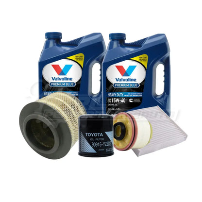 Toyota Hilux (Kun26R) Service Package Builder Valvoline 15W40 Heavy Duty Synthetic Blend / Yes