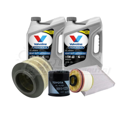 Toyota Hilux (Kun26R) Service Package Builder Valvoline 5W40 Heavy Duty Full Synthetic / Yes