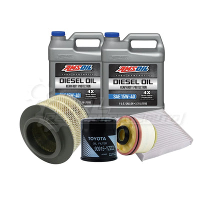 Toyota Hilux (Kun26R) Service Package Builder Amsoil 15W40 Heavy Duty Full Synthetic / Yes Please!