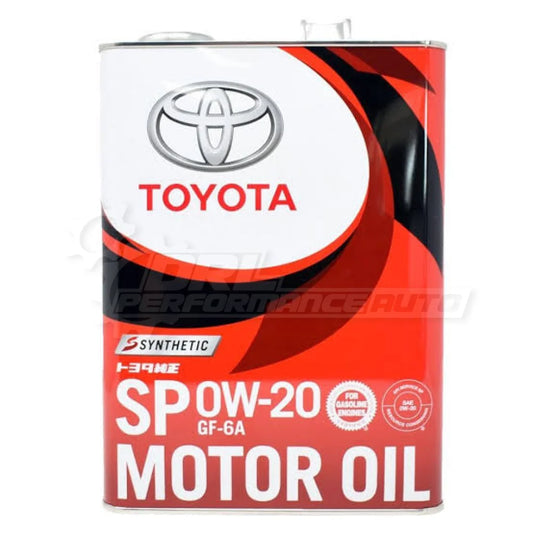 Toyota SP 0W-20 Synthetic Engine Oil (4L Can) - Synthetic Engine Oil