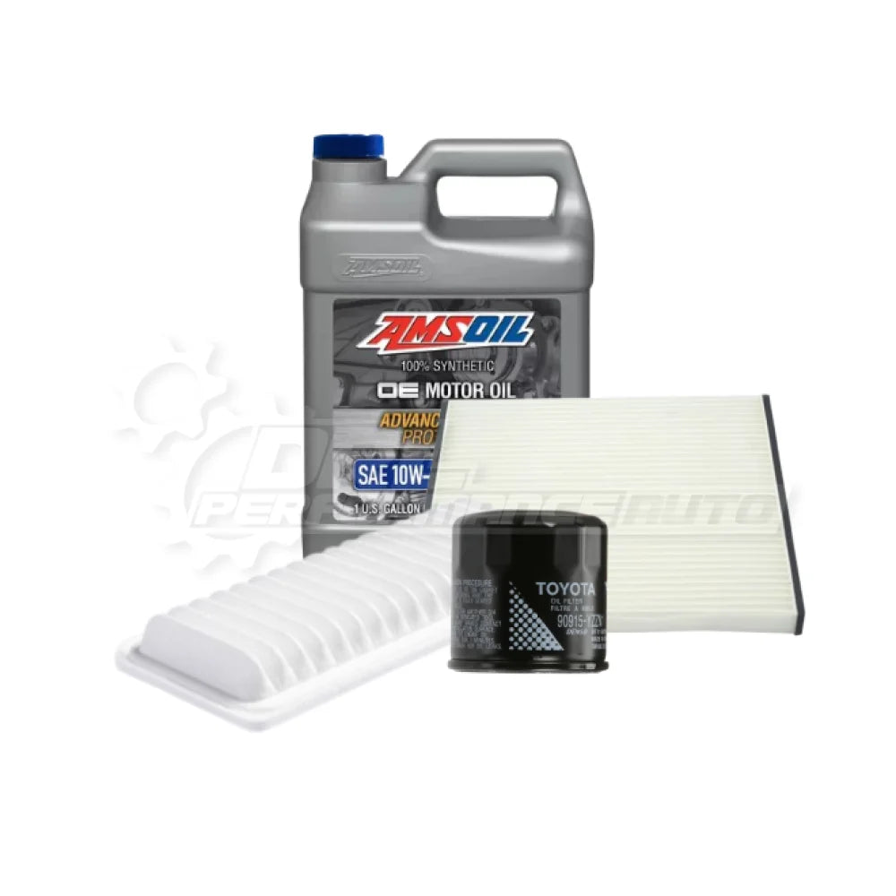 Toyota Vios (NCP42R) Basic Service Kit Genuine / Amsoil OE 10w30 / Yes Please! Service Pack