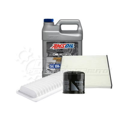 Toyota Vios (NCP42R) Basic Service Kit Genuine / Amsoil OE 10w30 / Yes Please! Service Pack